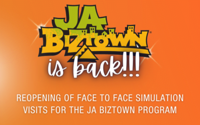 JA BizTown is back!!!